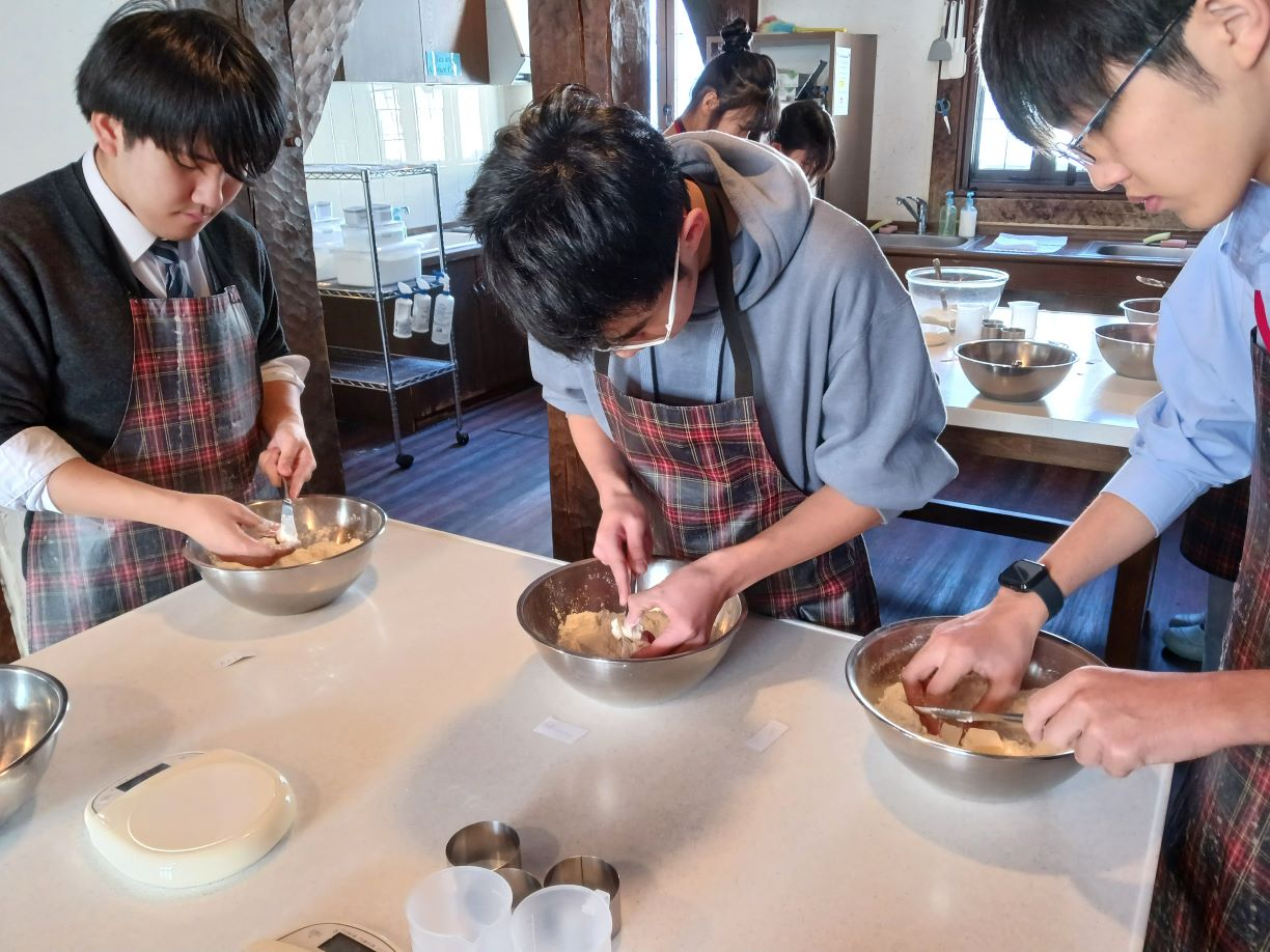 Cutting butter